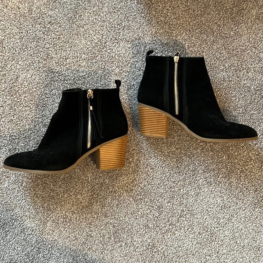 Black booties